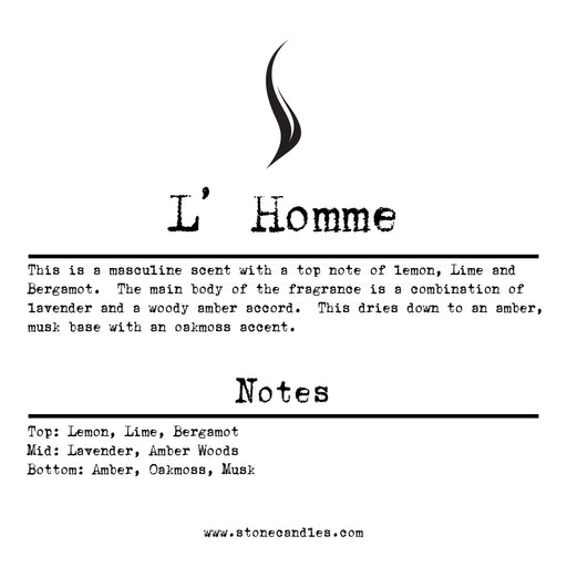 L'Homme Sample Scent Strip