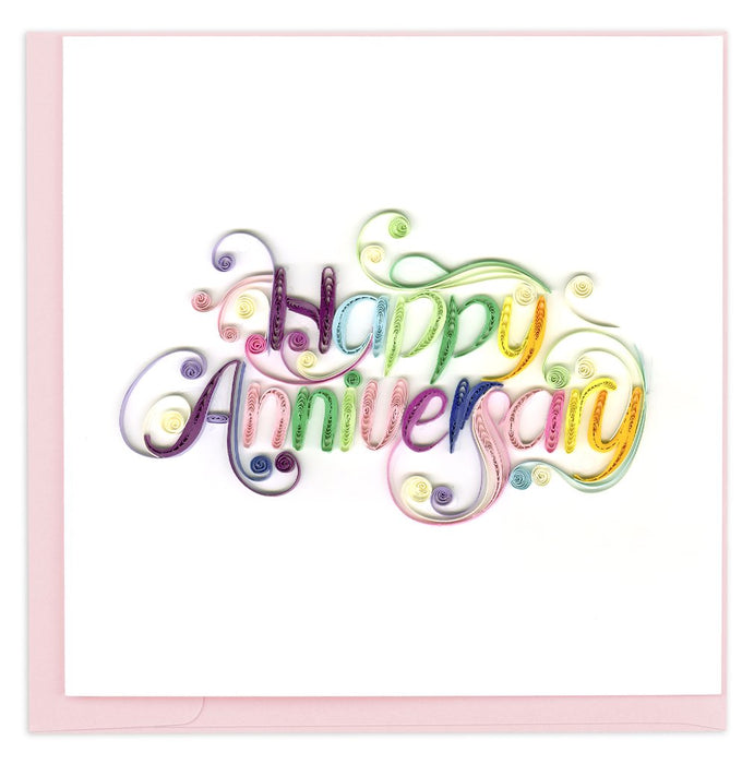 Message Card Happy Anniversary