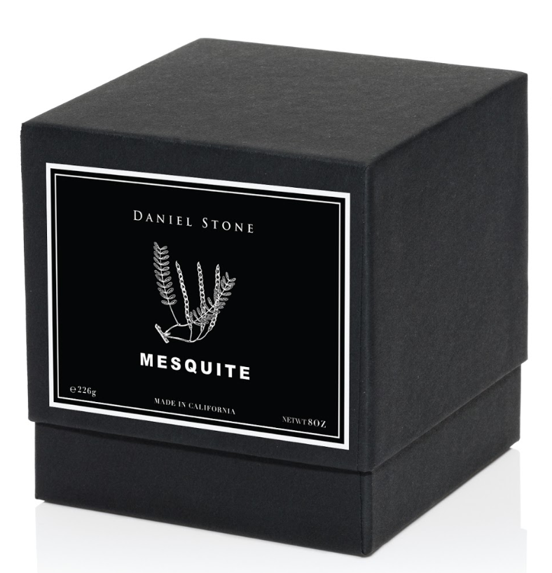 Premium Candles Daniel Stone Mesquite Box