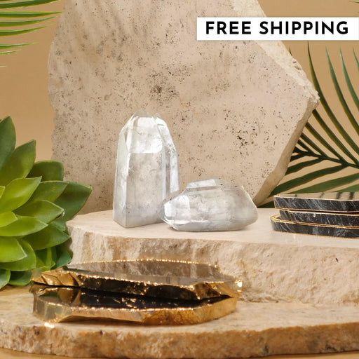 Clear Quartz Crystal Points