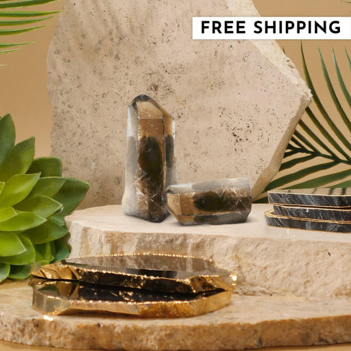 Smokey Quartz Crystal Points