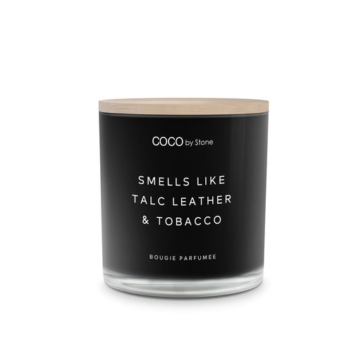 11oz Smells Like Talc Leather & Tobacco Candle