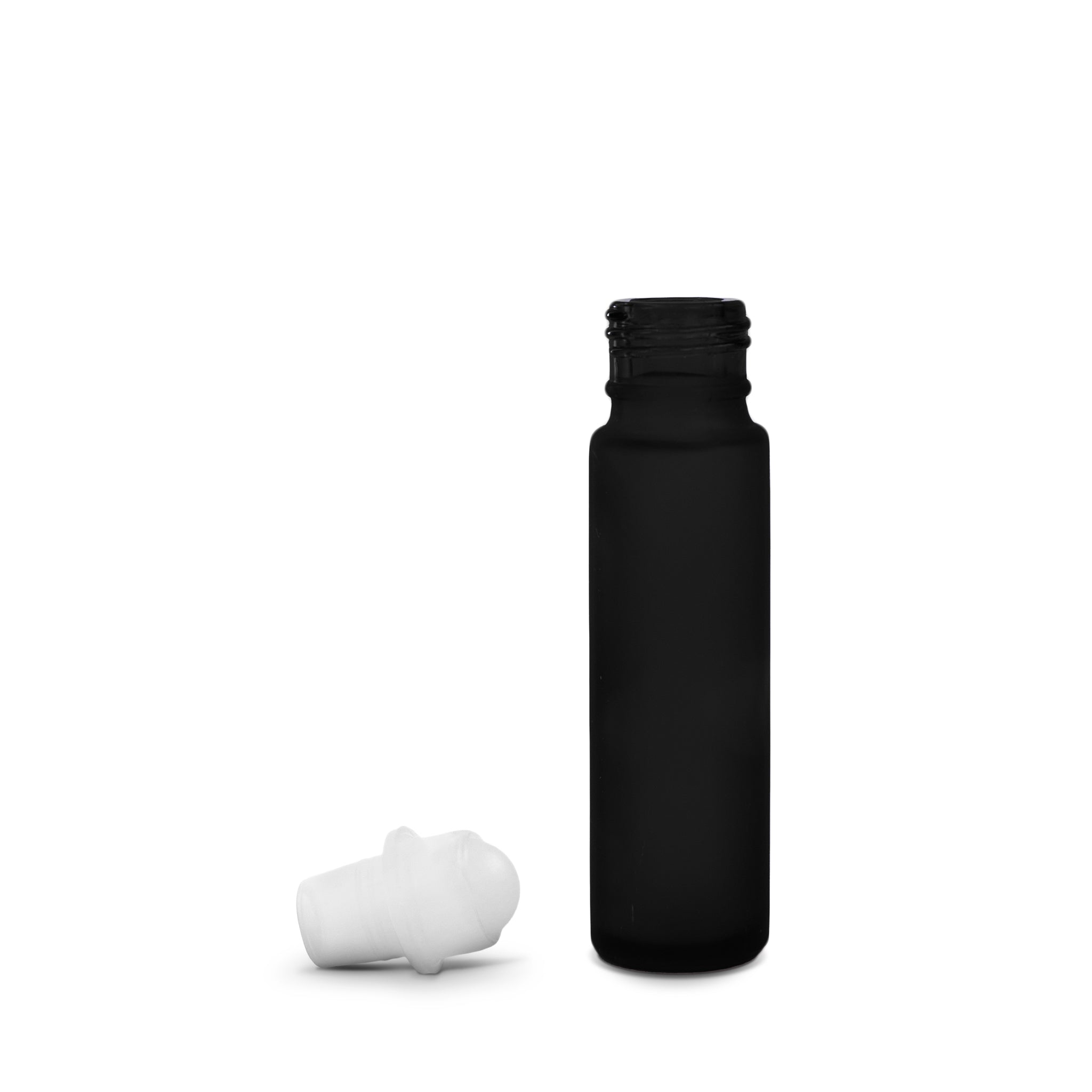 Stone Candle Roll On Empty Bottle Black