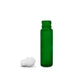Stone Candle Roll On Empty Bottle Emerald Green