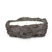 Stone Candles Cement in Wood Log Planter 17oz