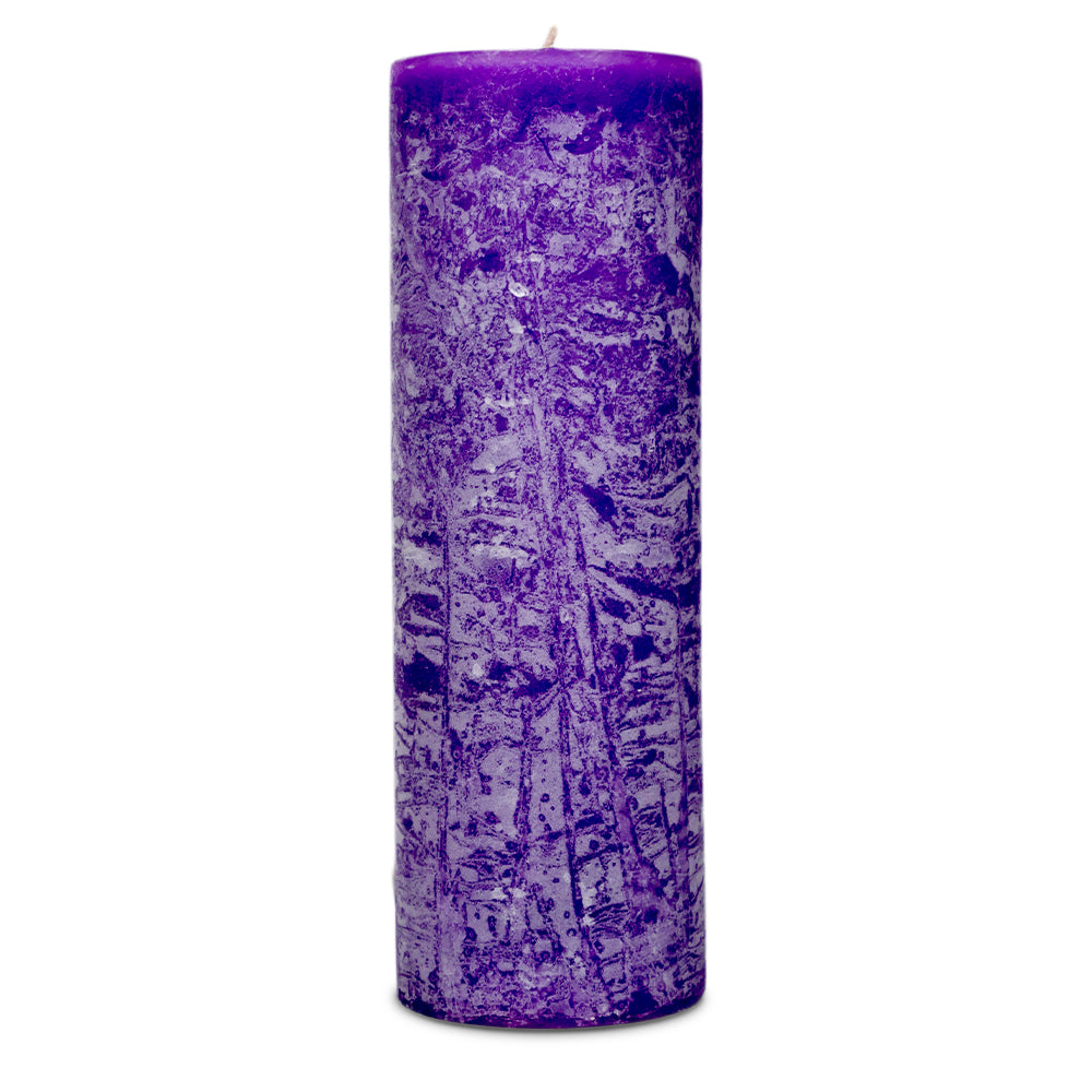 3x9 Lavender Pillar Candle