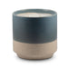 Stone Candles Decor Miguel Blue and Cream
