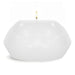 Stone Candles Floater White 6"