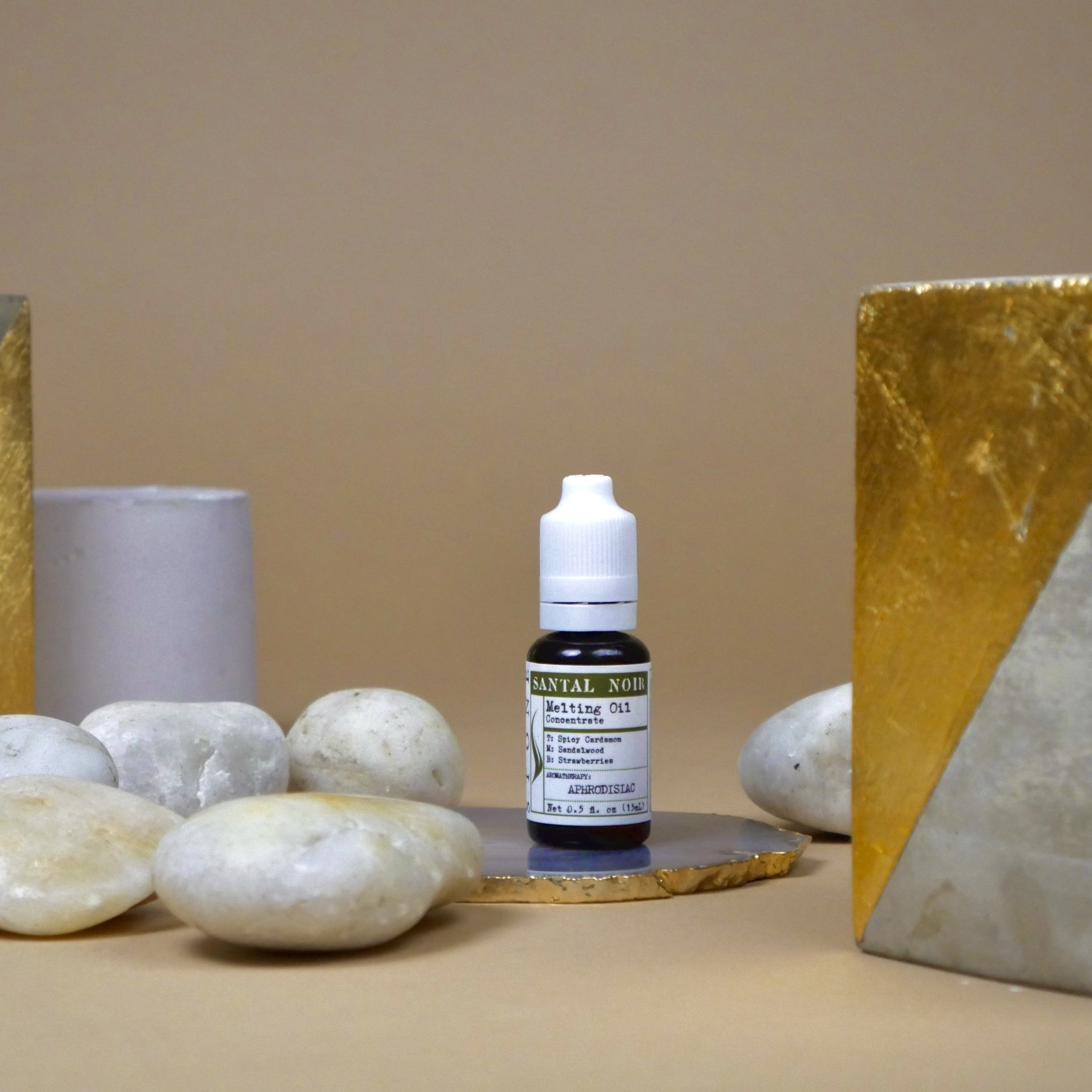 0.5 fl. oz Santal Noir Oil — Stone Candles