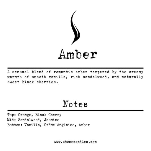 Amber Sample Scent Strip