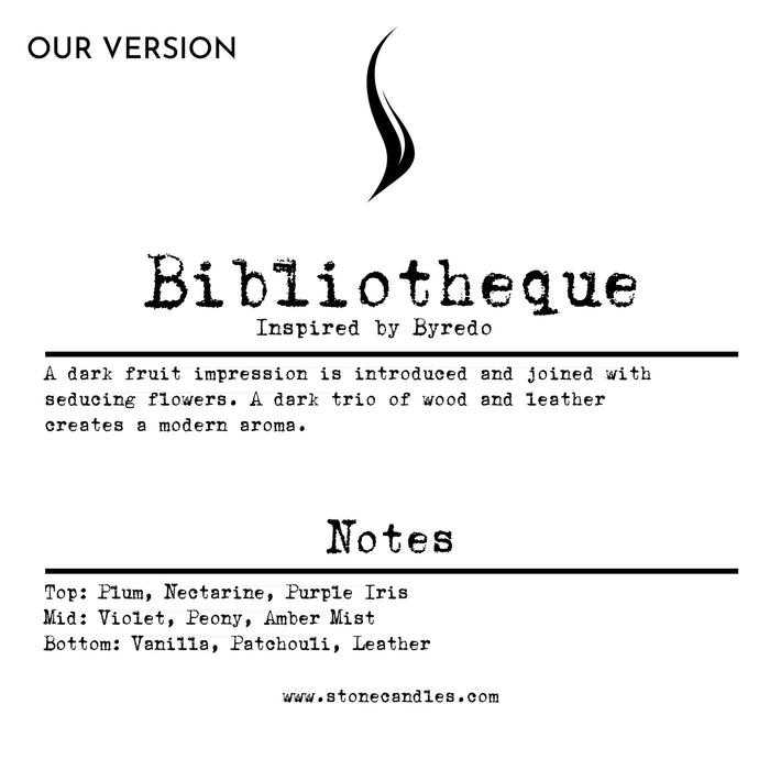 Bibliotheque (our version) Sample Scent Strip