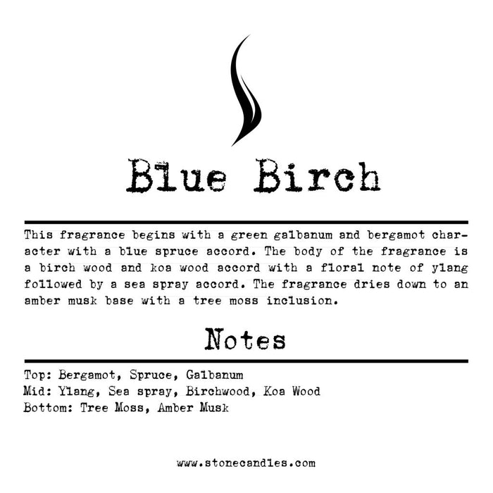 Blue Birch Sample Scent Strip