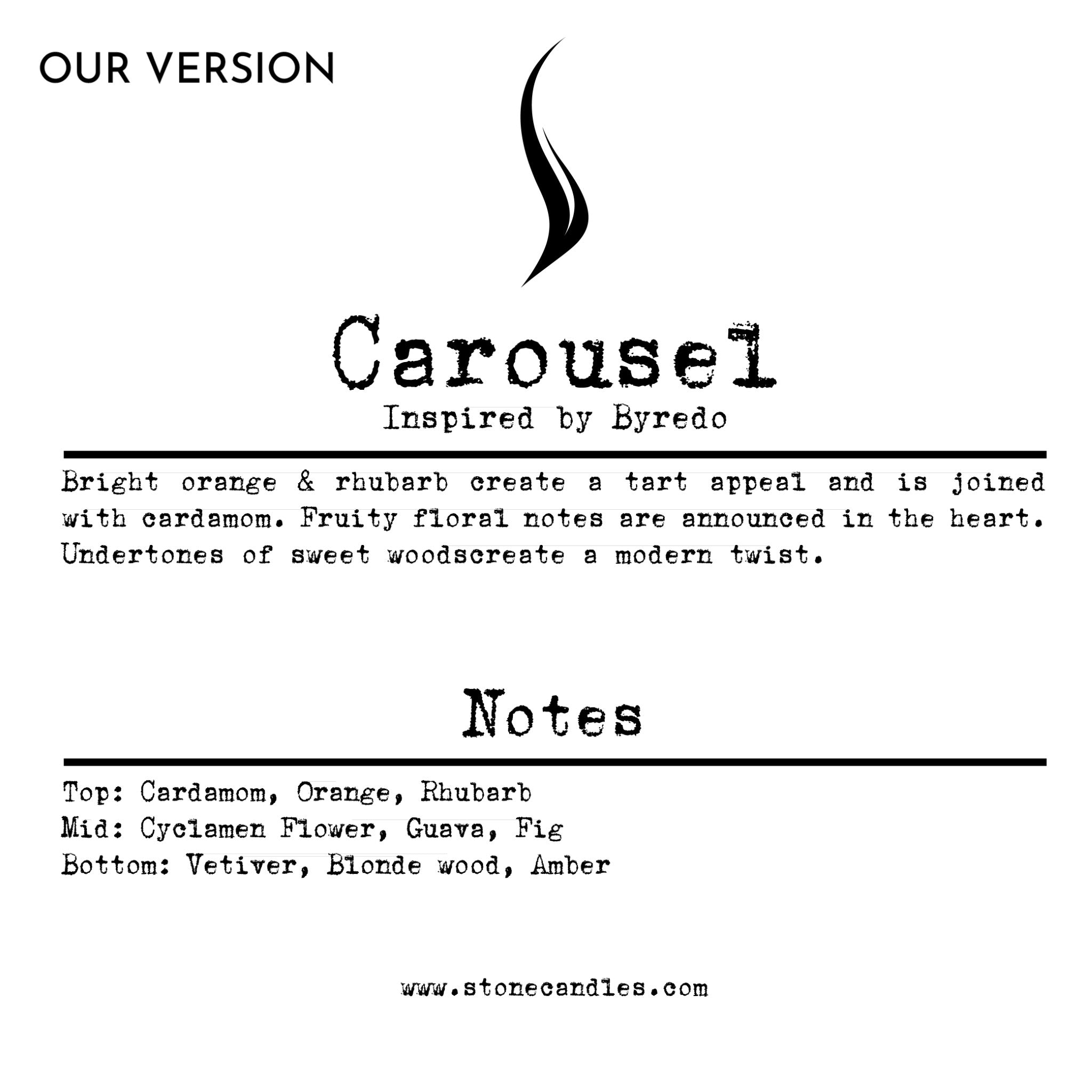 Carousel (our version) Sample Scent Strip