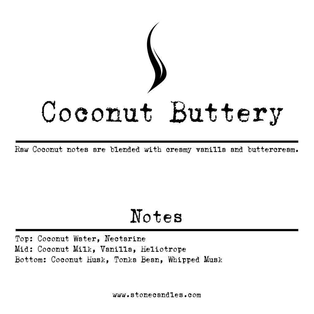 Coconut Buttery Sample Scent Strip