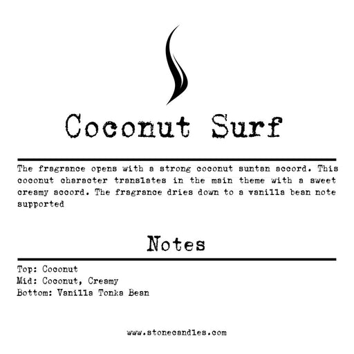 Coconut Surf Sample Scent Strip