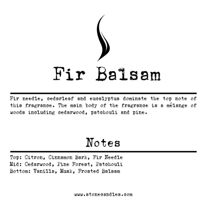 Fir Balsam Sample Scent Strip