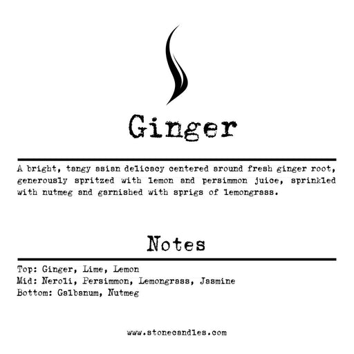 Ginger Sample Scent Strip