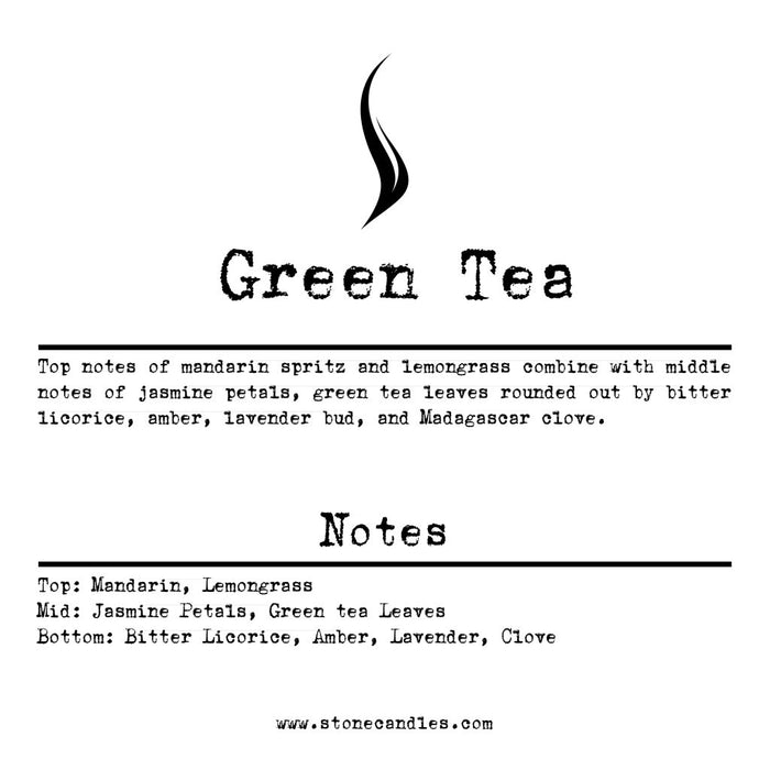 Green Tea Sample Scent Strip
