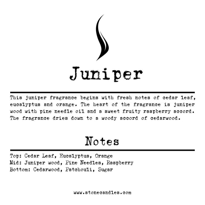 Juniper Sample Scent Strip