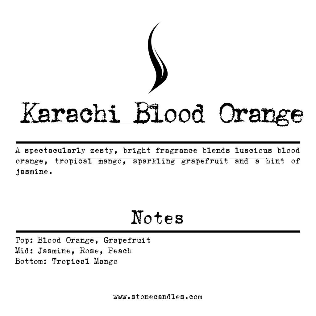 Karachi Blood Orange Sample Scent Strip