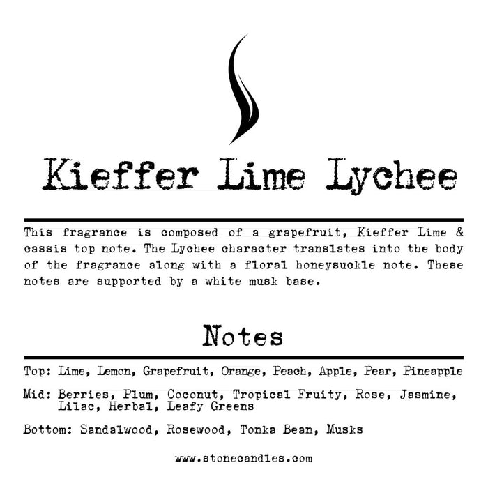 Kieffer Lime Lychee Sample Scent Strip