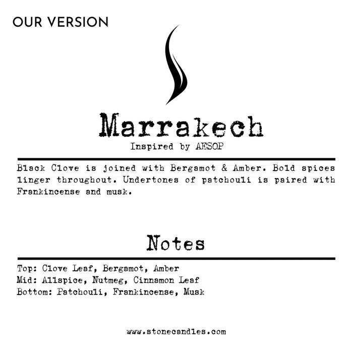 Marrakech (our version) Sample Scent Strip
