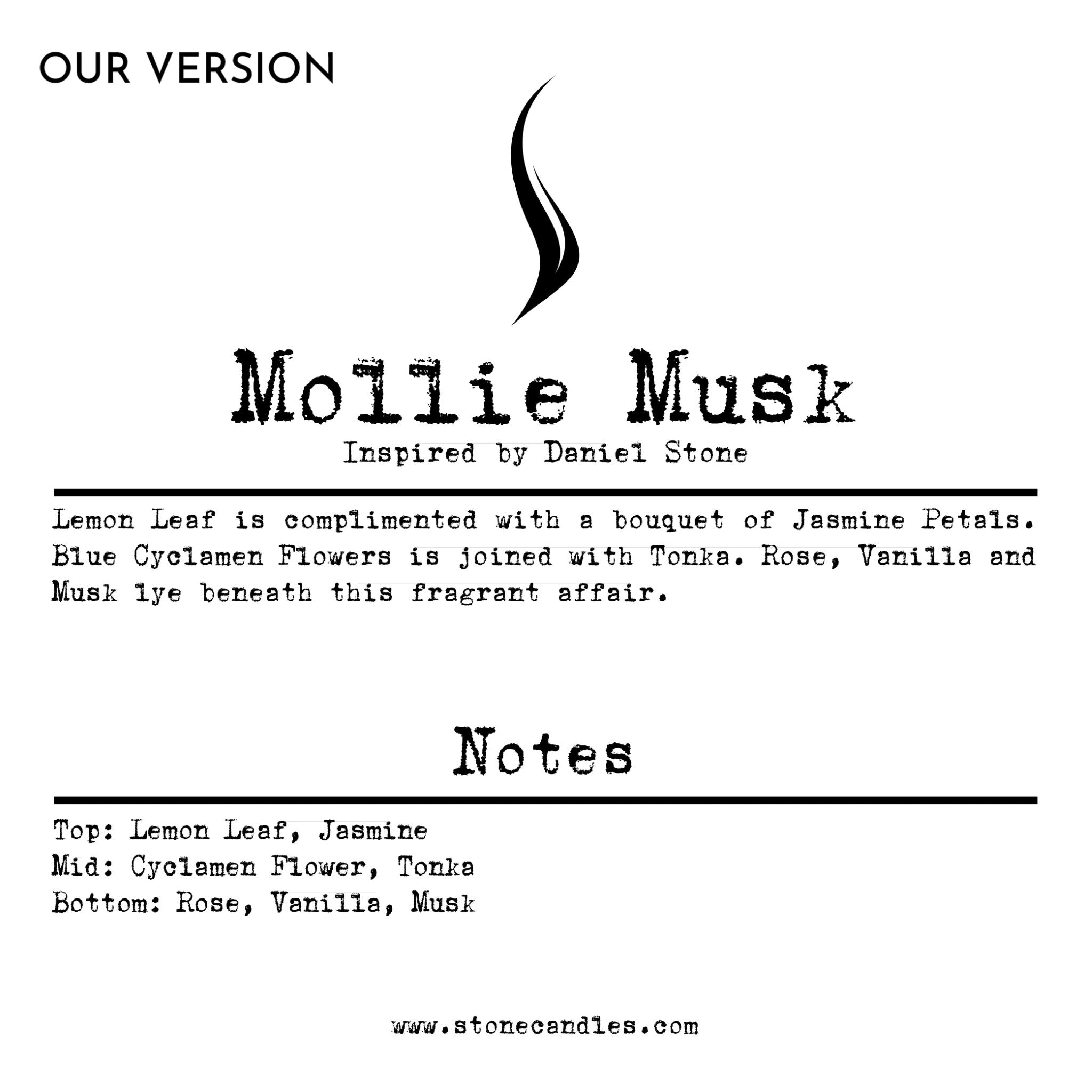 Mollie Musk (our version) Sample Scent Strip