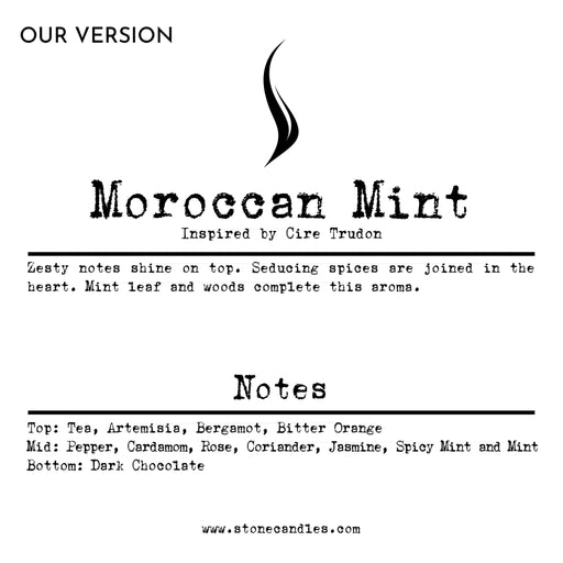 Moroccan Mint (our version) Sample Scent Strip