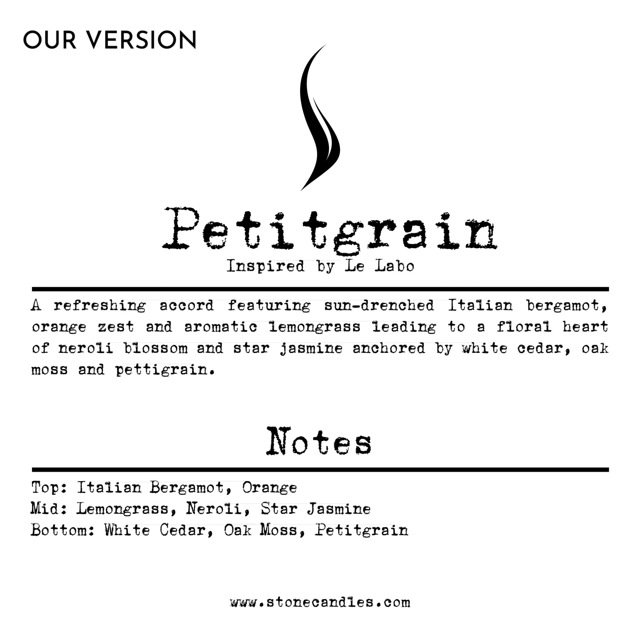 Petitgrain (our version) Sample Scent Strip