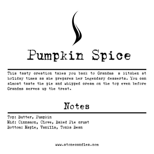 Pumpkin Spice Sample Scent Strip