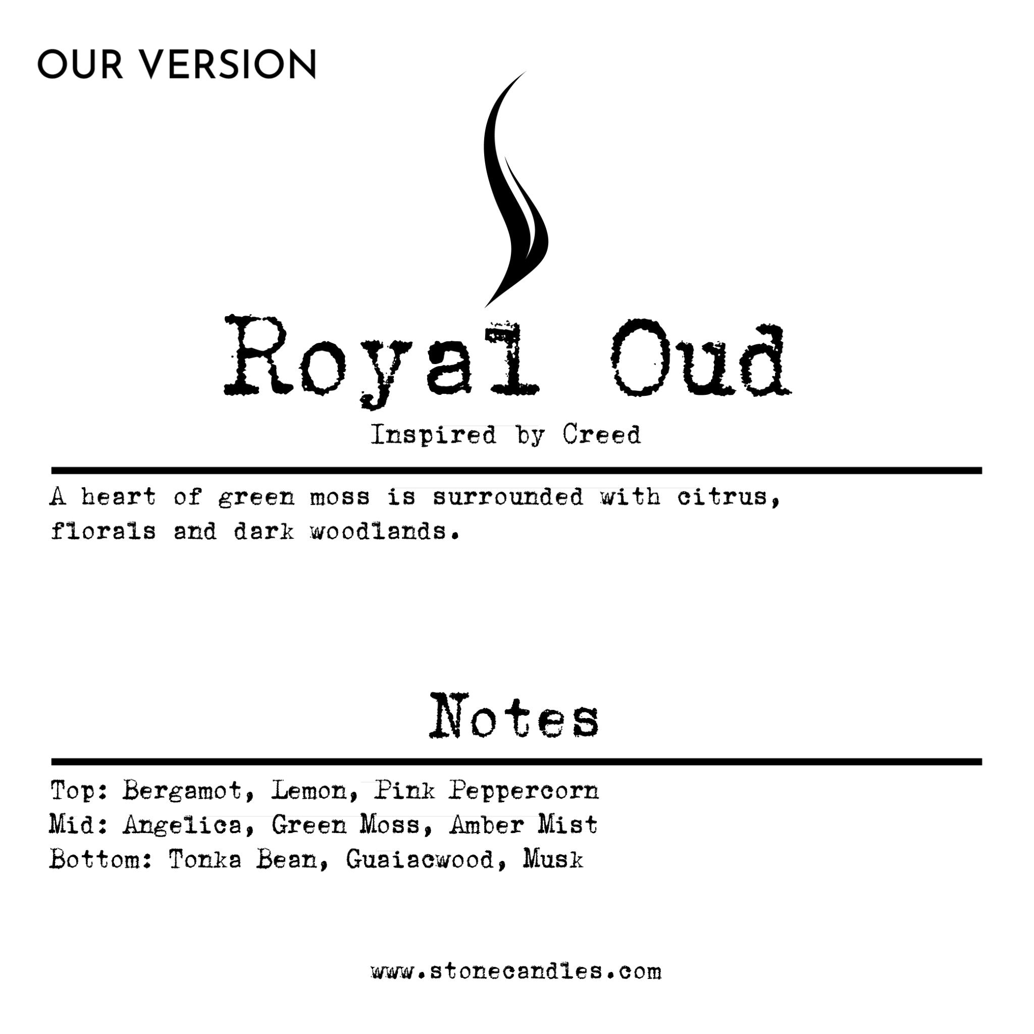 Royal Oud (Our version) Sample Scent Strip