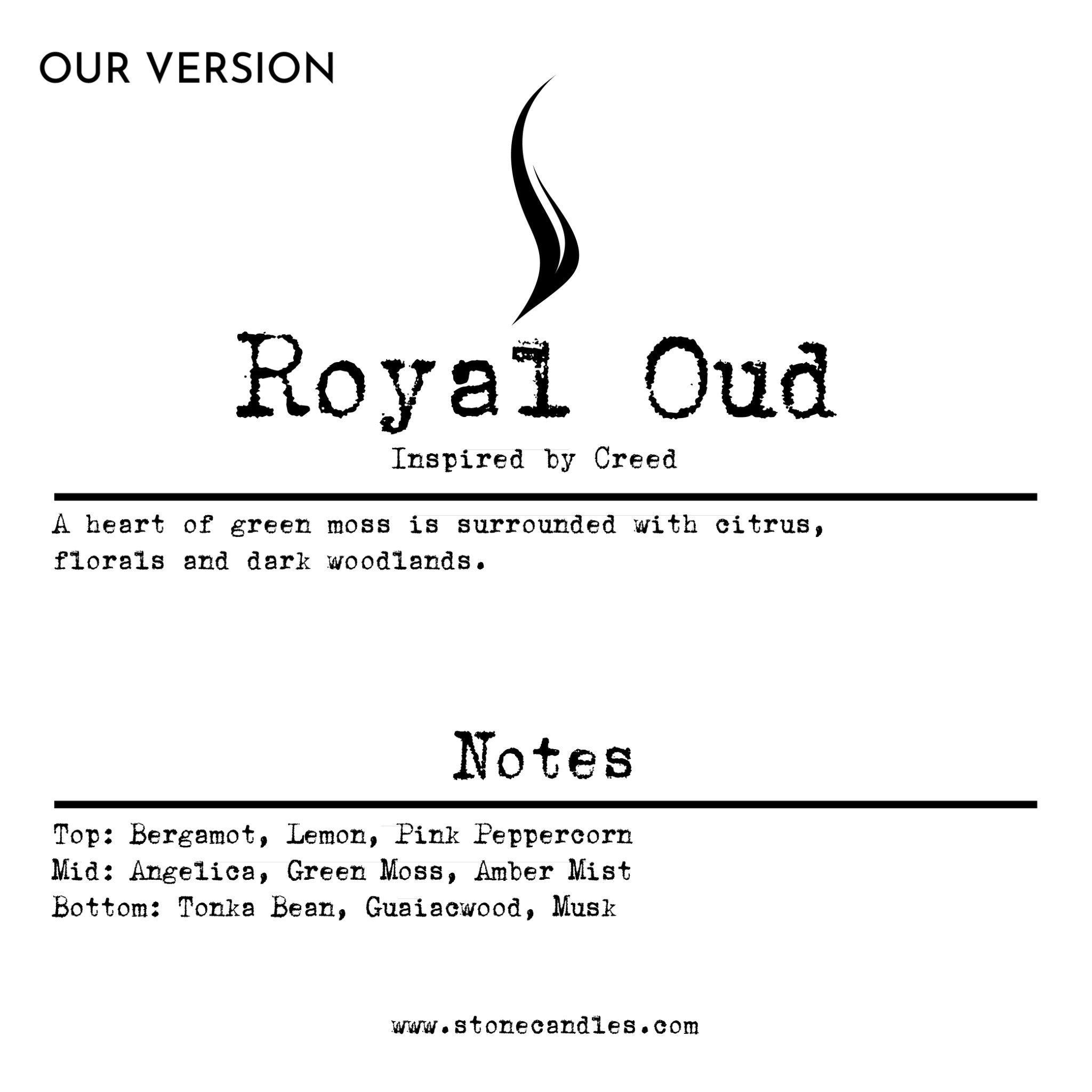 Royal Oud (our version) Sample Scent Strip