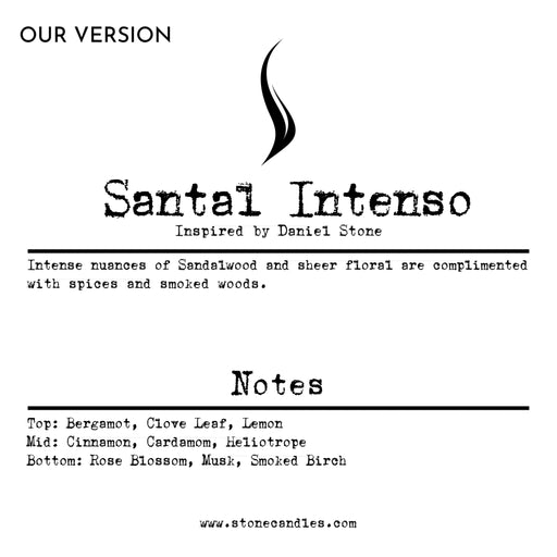 Santal Intenso (our version) Sample Scent Strip
