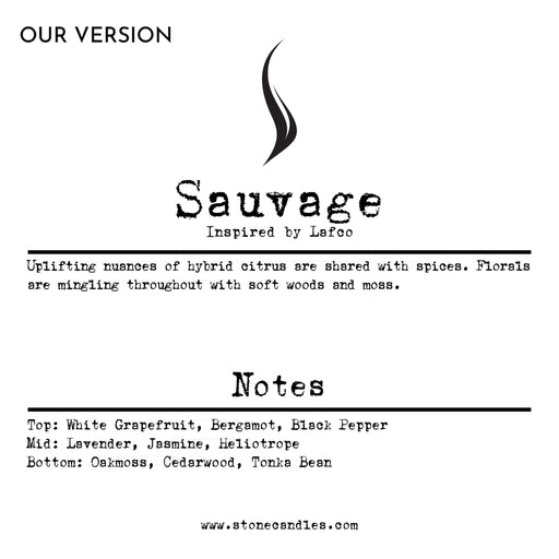 Sauvage (our version) Sample Scent Strip