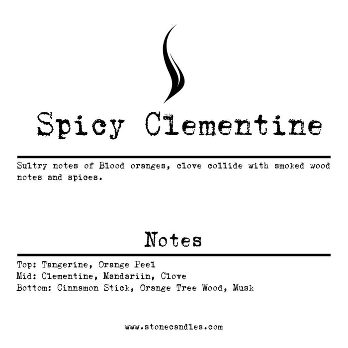 Spicy Clementine Sample Scent Strip