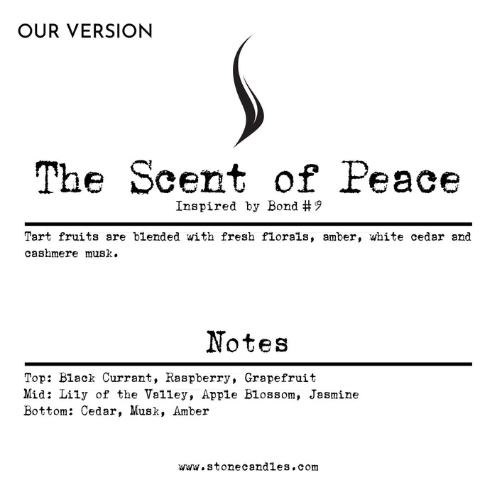 The Scent of Peace (our version) Sample Scent Strip