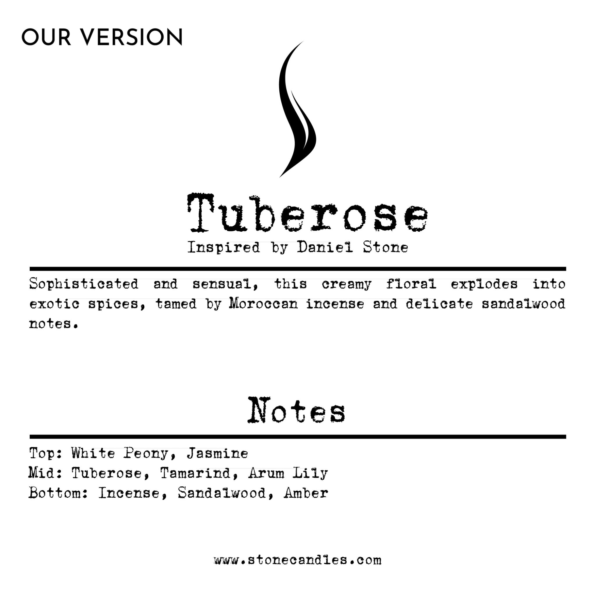 Tuberose (our version) Sample Scent Strip