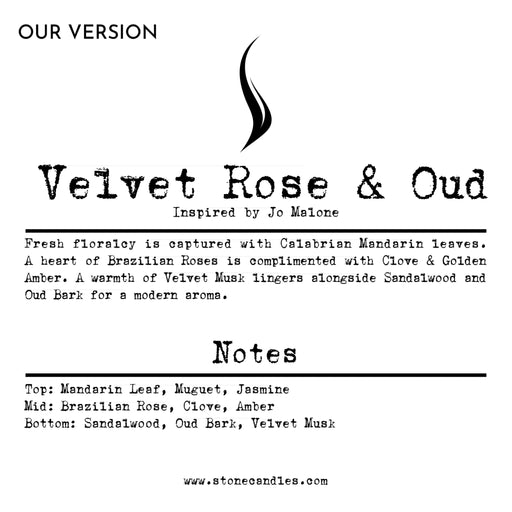Velvet Rose & Oud (our version) Sample Scent Strip