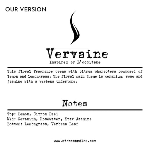 Vervaine (our version) Sample Scent Strip