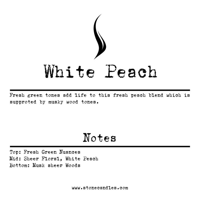 White Peach Sample Scent Strip