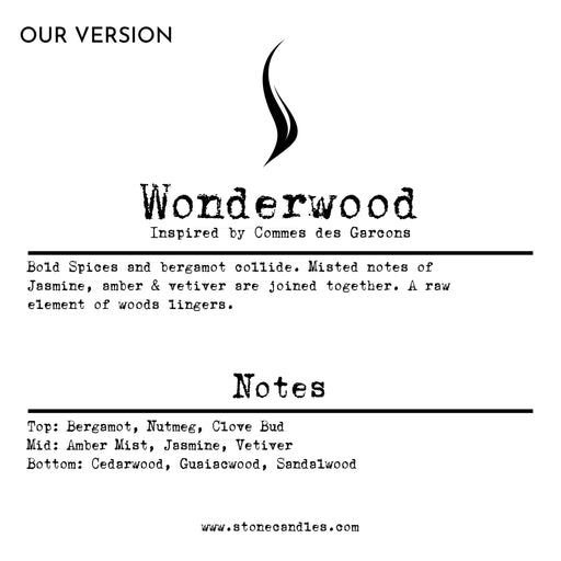 Wonderwood (our version) Sample Scent Strip