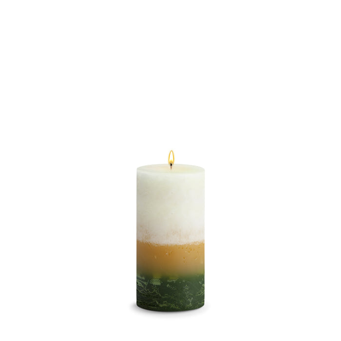 Gardenia Pillar Candles — Stone Candles