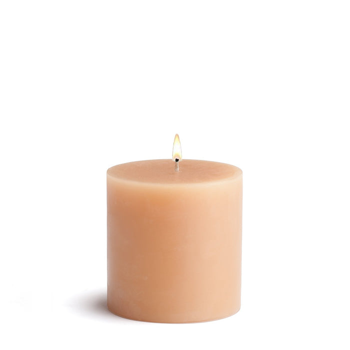 Stone Candles Unscented Pillar Beeswax 3x3
