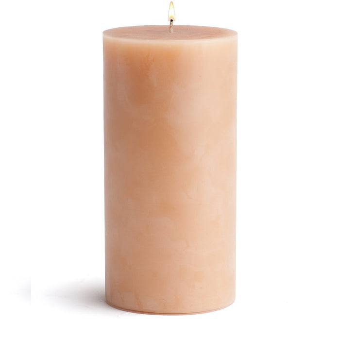 Stone Candles Unscented Pillar Beeswax 3x6
