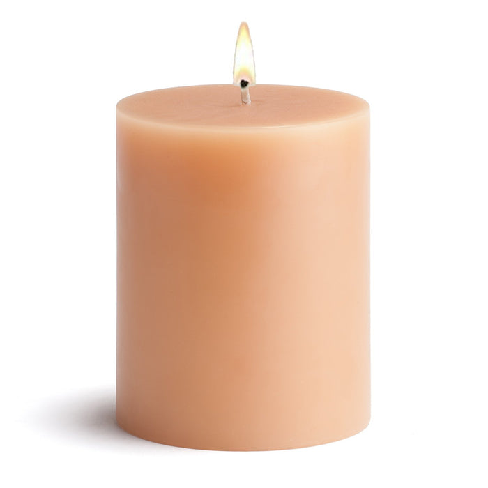 Stone Candles Unscented Pillar Beeswax 4x5