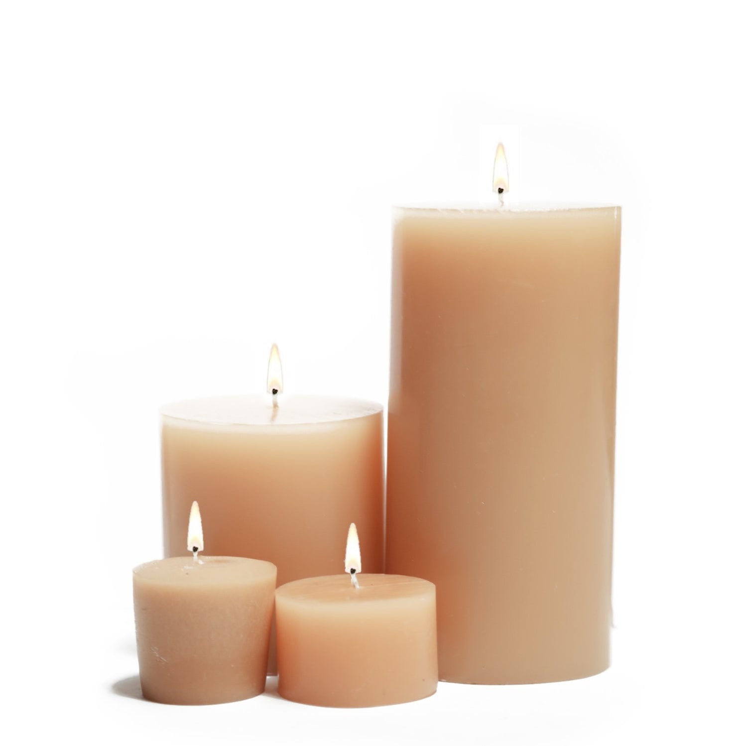 Beeswax Pillar Candle — Stone Candles