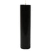 Stone Candles Unscented Pillar Black 3x12