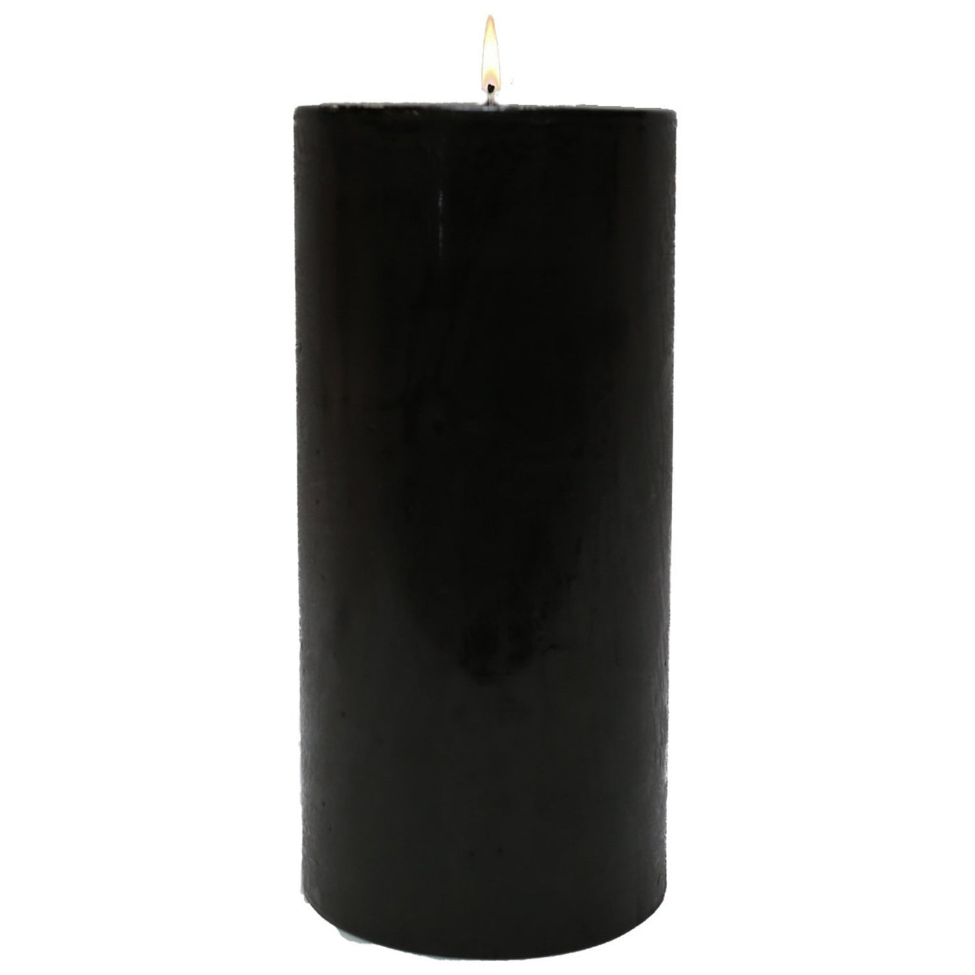Black Pillar Candles — Stone Candles