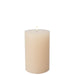 Stone Candles Unscented Pillar Ivory 2x3
