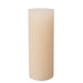Stone Candles Unscented Pillar Ivory 2x6